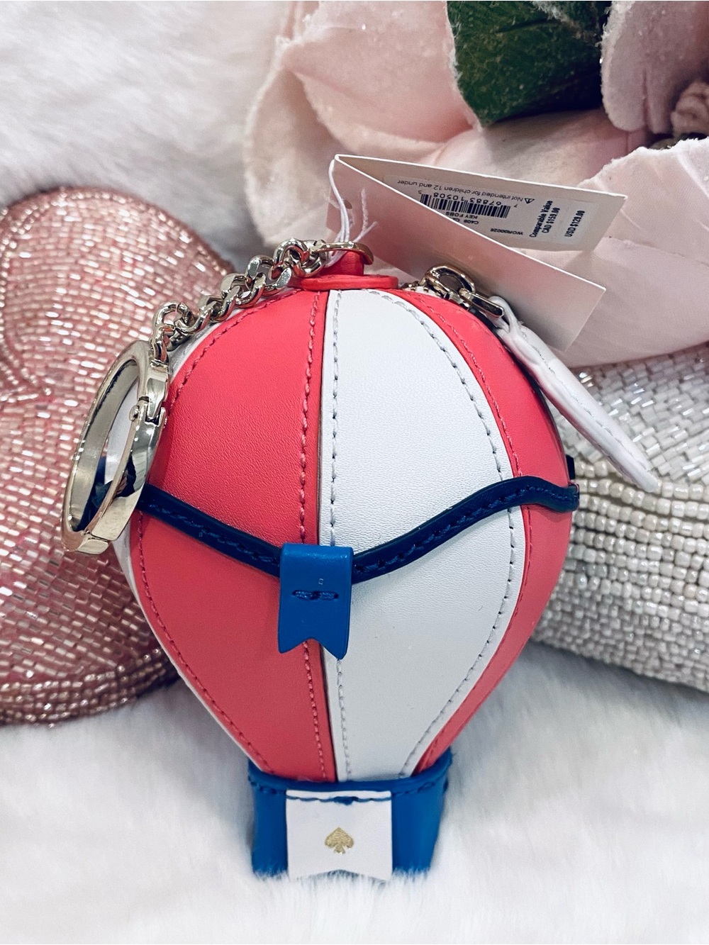 Kate Spade Hot Air Balloon coin purse rare novelty collectible super cute NWT